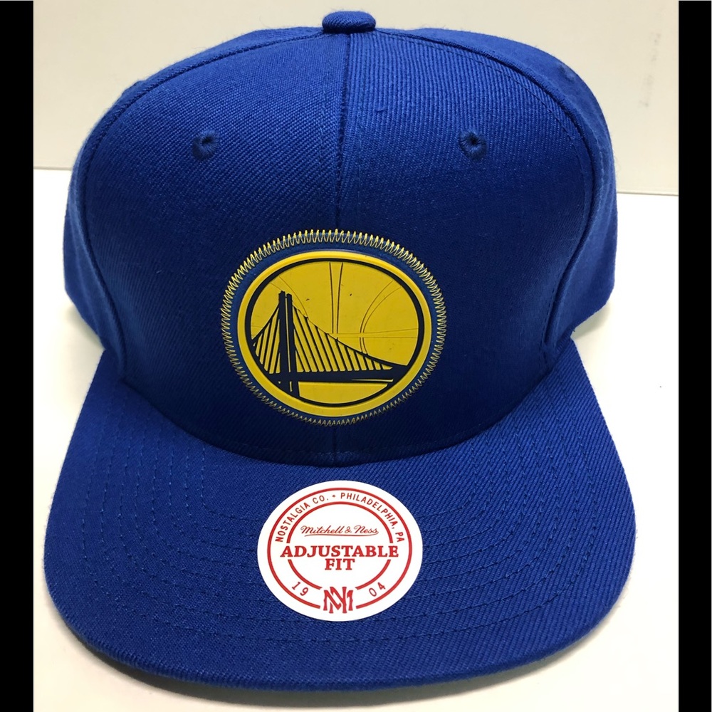 Golden State Warriors Mitchell & Ness blue hat